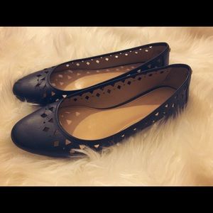 Michael Kors Navy Flats